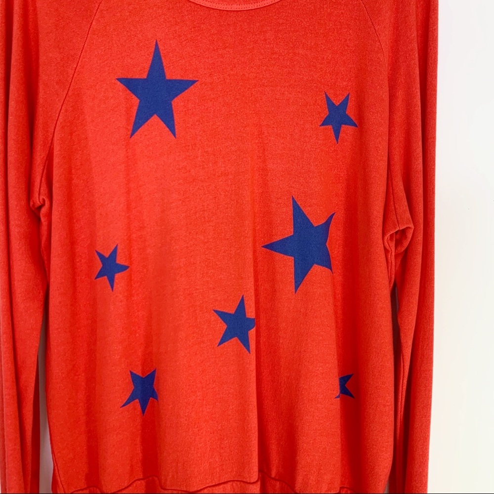 Sundry Revolve Oversized Star Sweatshirt Top XL - Picture 7 of 10